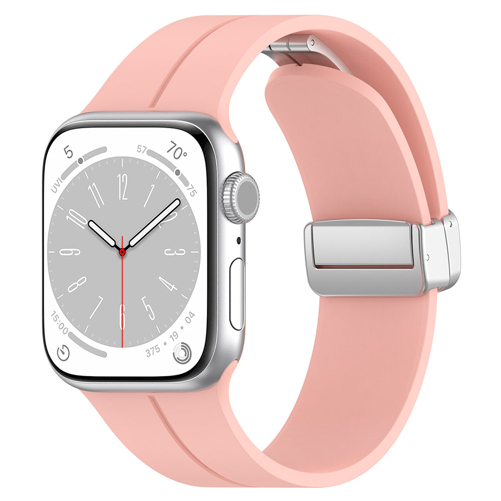 Remen Techsuit W011 za Apple Watch 49mm / 46mm / 45mm / 44mm / 42mm serije, Roza