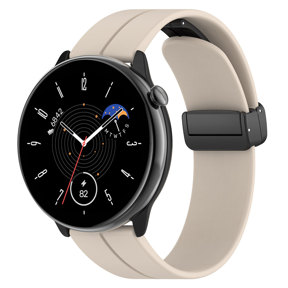 Remen Techsuit W011 za Huawei Watch / Garmin Watch seriju, 18mm, Bež