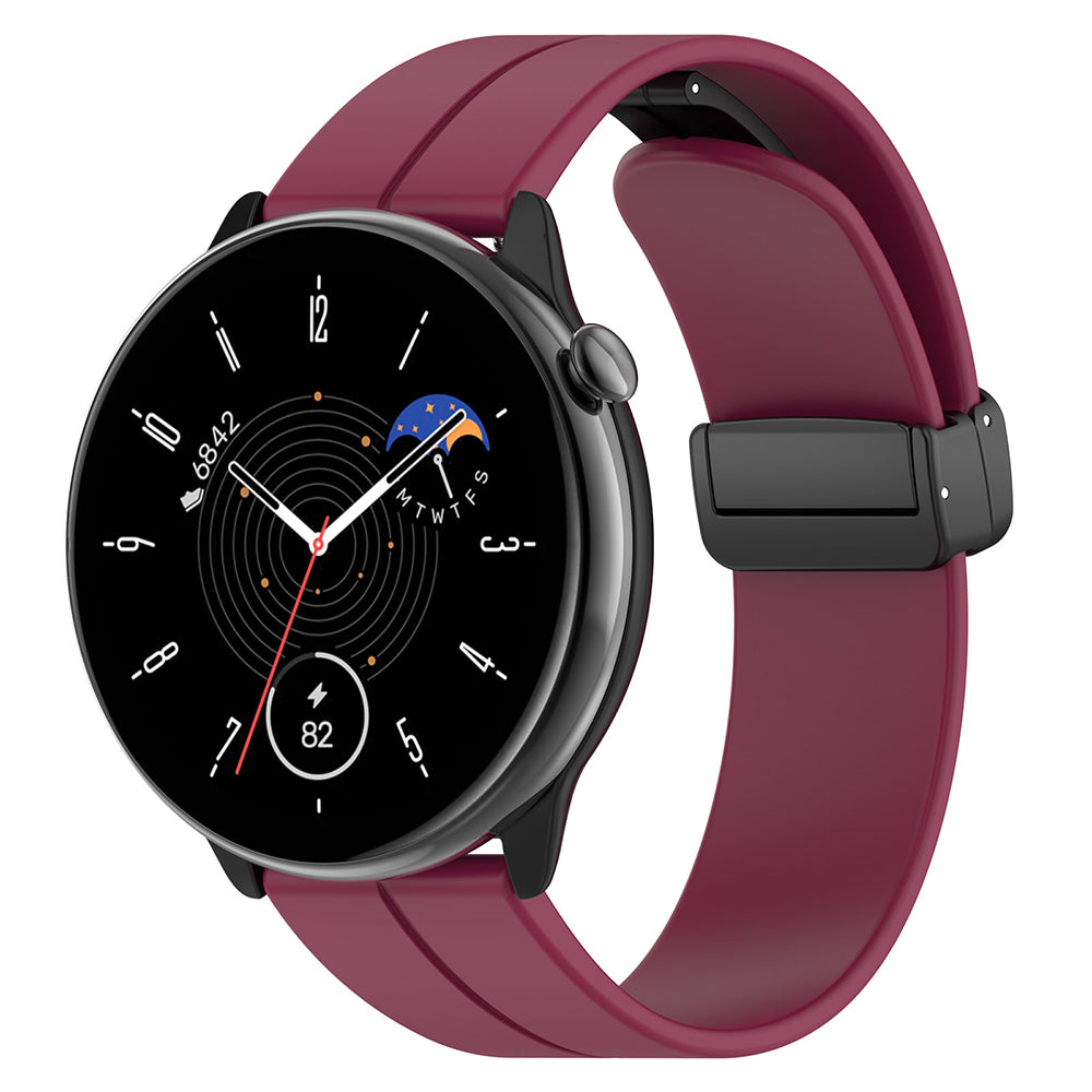 Narukvica Techsuit W011 za Huawei Watch / Garmin Watch seriju, 18mm, Višnja