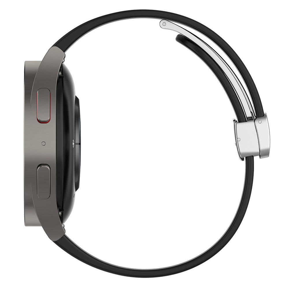 Techsuit W011 remen za Huawei Watch / Xiaomi Watch serije, 22mm, Crni