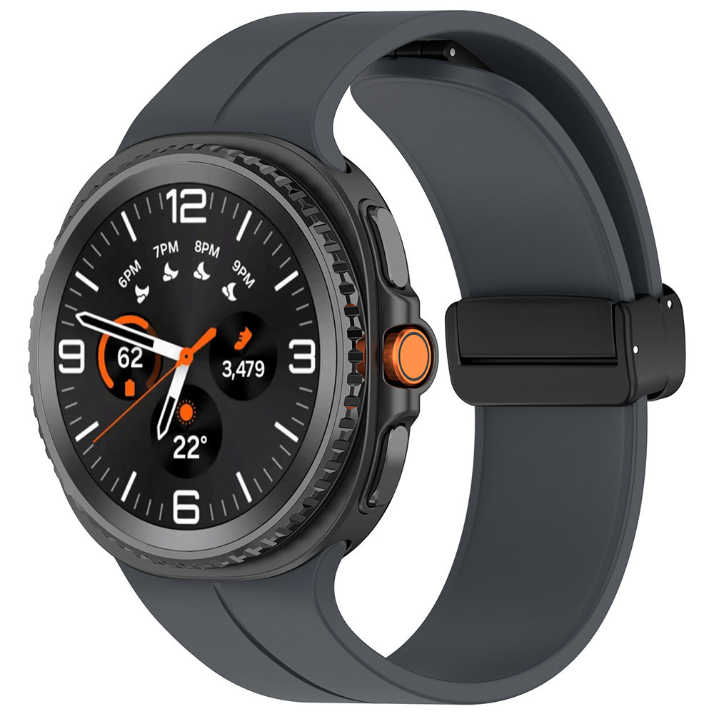 Remen Techsuit W011 za Samsung Galaxy Watch8 / Watch8 Classic Series, Siva