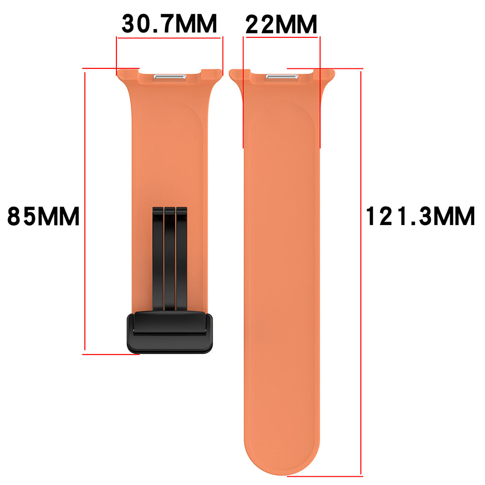 Techsuit W011 remen za Samsung Galaxy Watch8 / Watch8 Classic Series, Narančasta