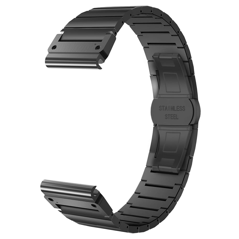 Techsuit W012 remen za Garmin Instinct / Approach / Fenix seriju satova, 20mm, Crni