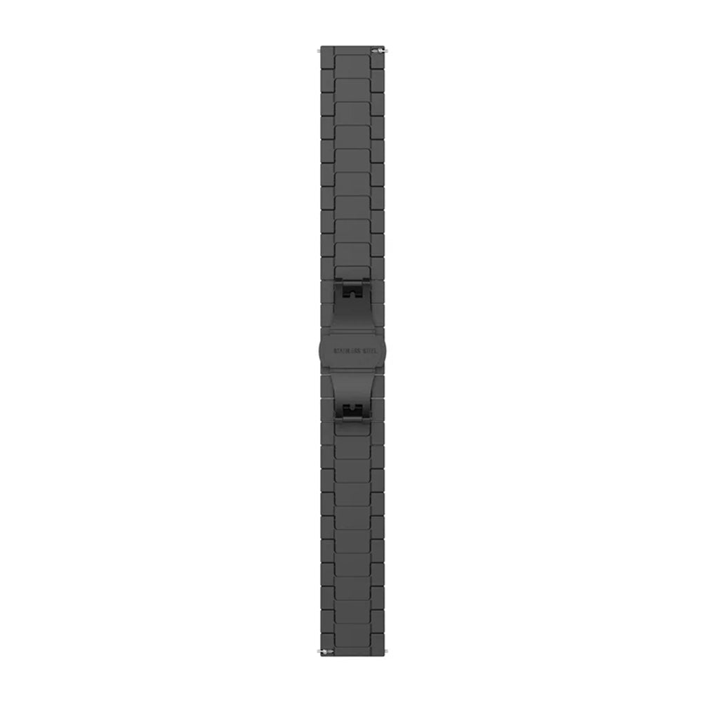 Techsuit W012 remen za Samsung Galaxy Watch / Huawei Watch Series, 20mm, Crni