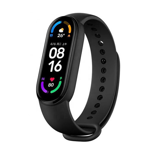 Techsuit W013 remen za Xiaomi Band / Amazfit Band Series, Crni