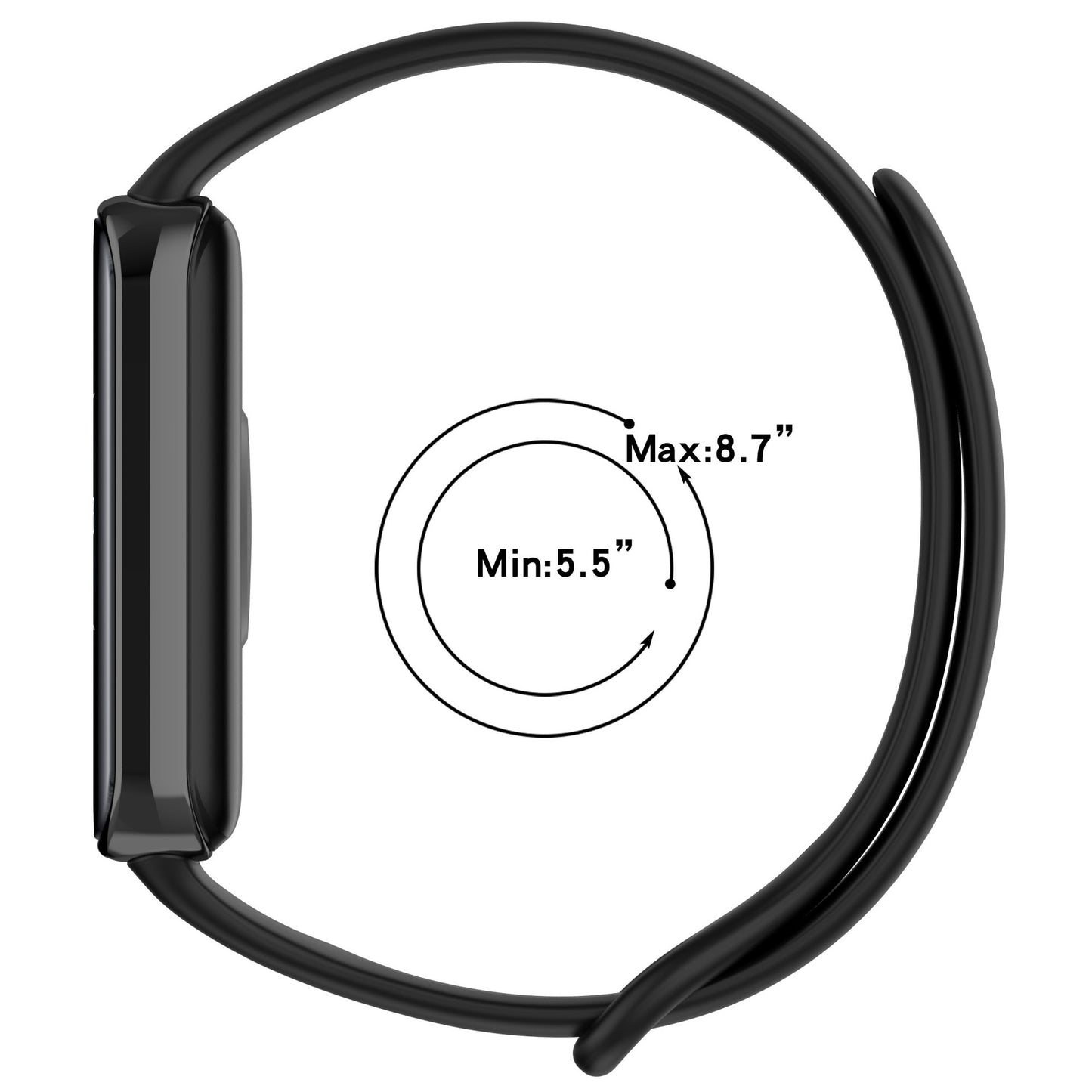 Techsuit W014 remen za Honor Band 9, Crvena