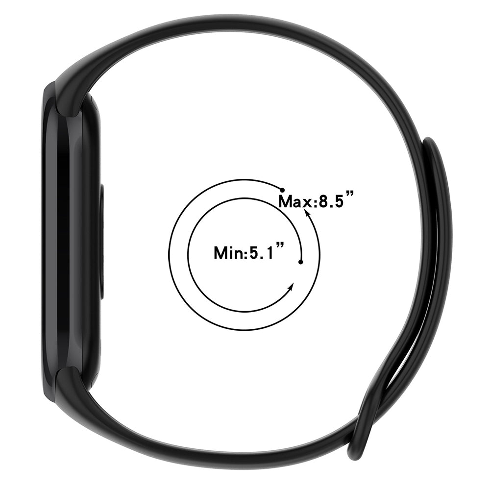Narukvica Techsuit W014 za Xiaomi Smart Band 9 / 8, Crna