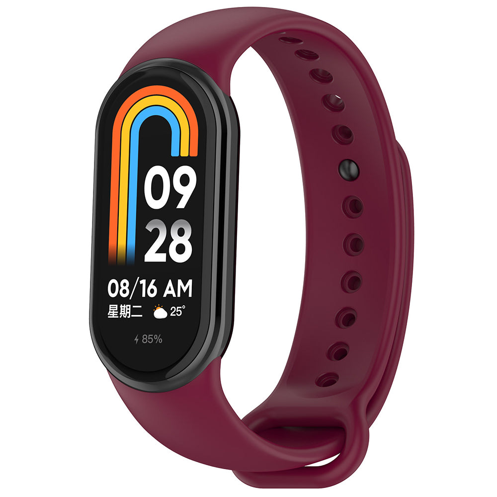 Remen Techsuit W014 za Xiaomi Smart Band 10 / 9 / 8, Tamno Crvena