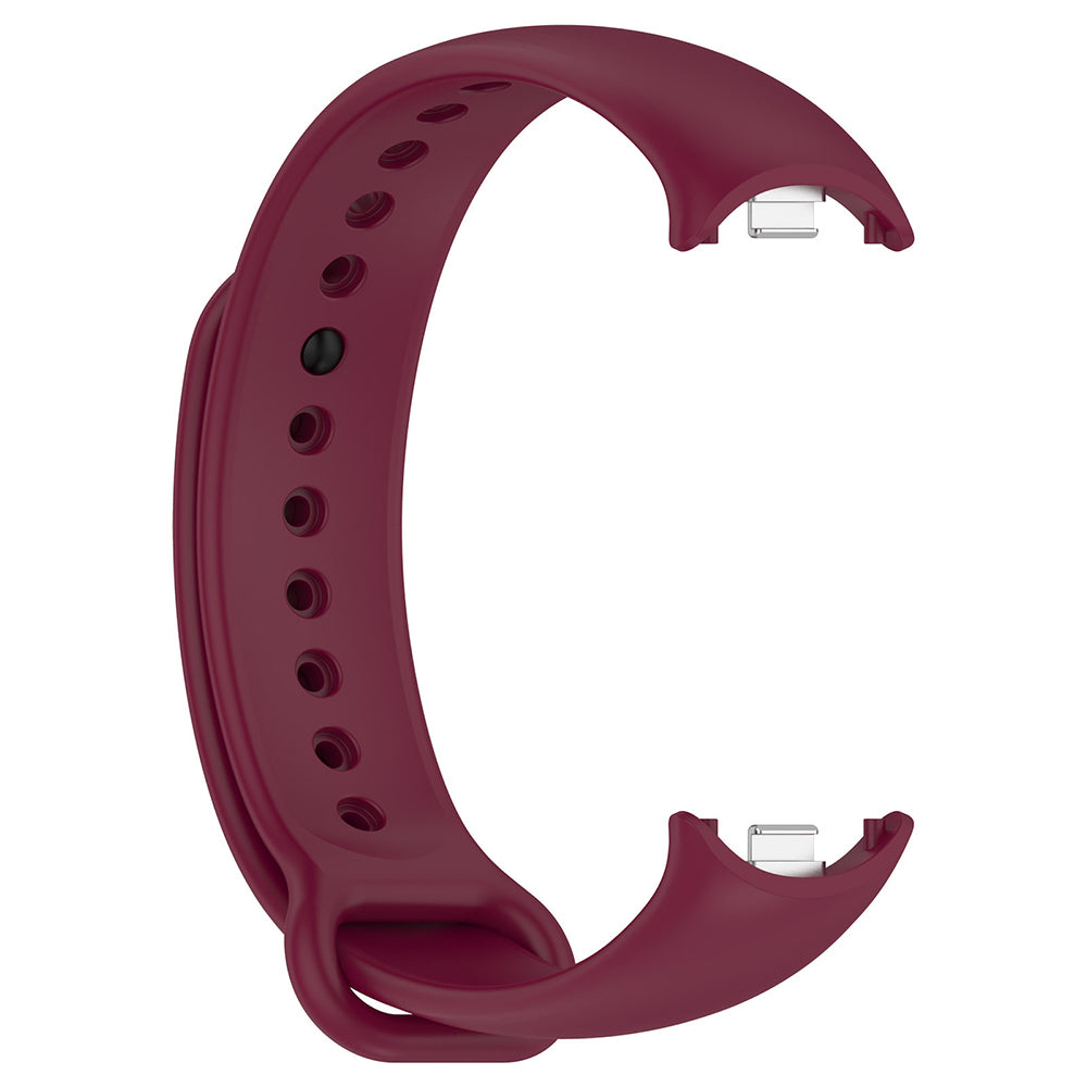 Remen Techsuit W014 za Xiaomi Smart Band 10 / 9 / 8, Tamno Crvena