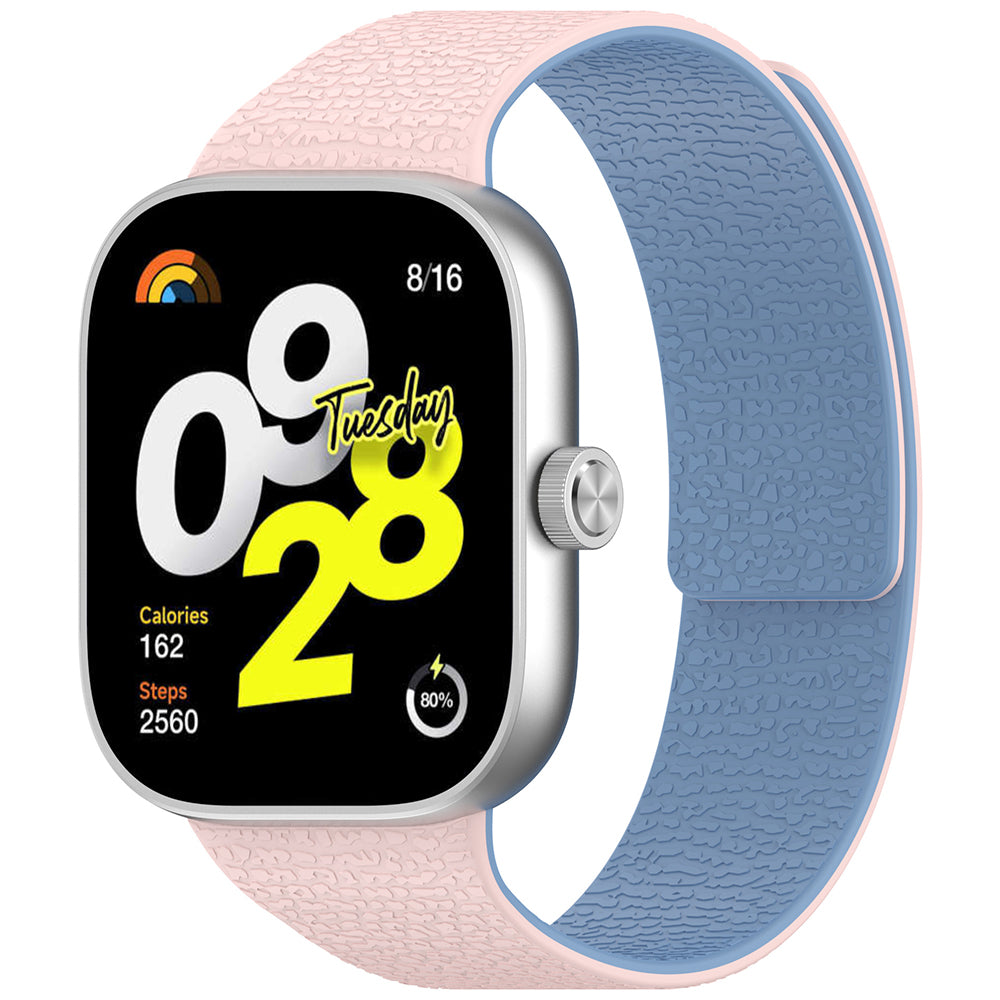 Remen Techsuit W016 za Xiaomi Smart Band / Watch Series, Roza Plava