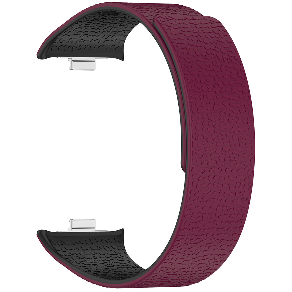 Techsuit W016 remen za Xiaomi Smart Band / Watch Series, Crna Višnja