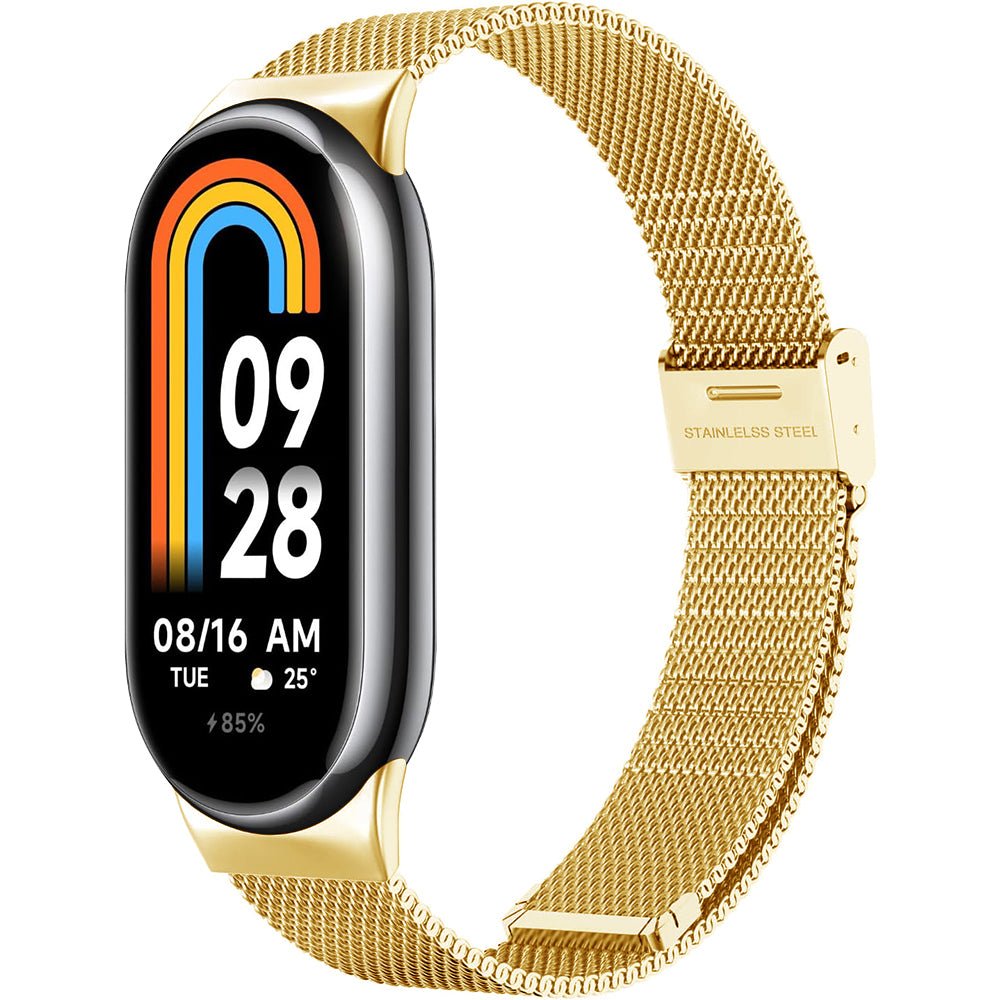 Techsuit W022 remen za Xiaomi Smart Band 9 / 8, 15mm, Zlatni