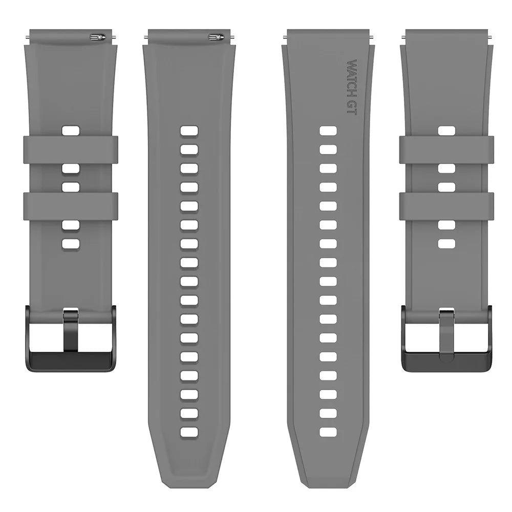 Remen Techsuit W026 za Huawei Watch / Xiaomi Watch Series, 22mm, Sivi