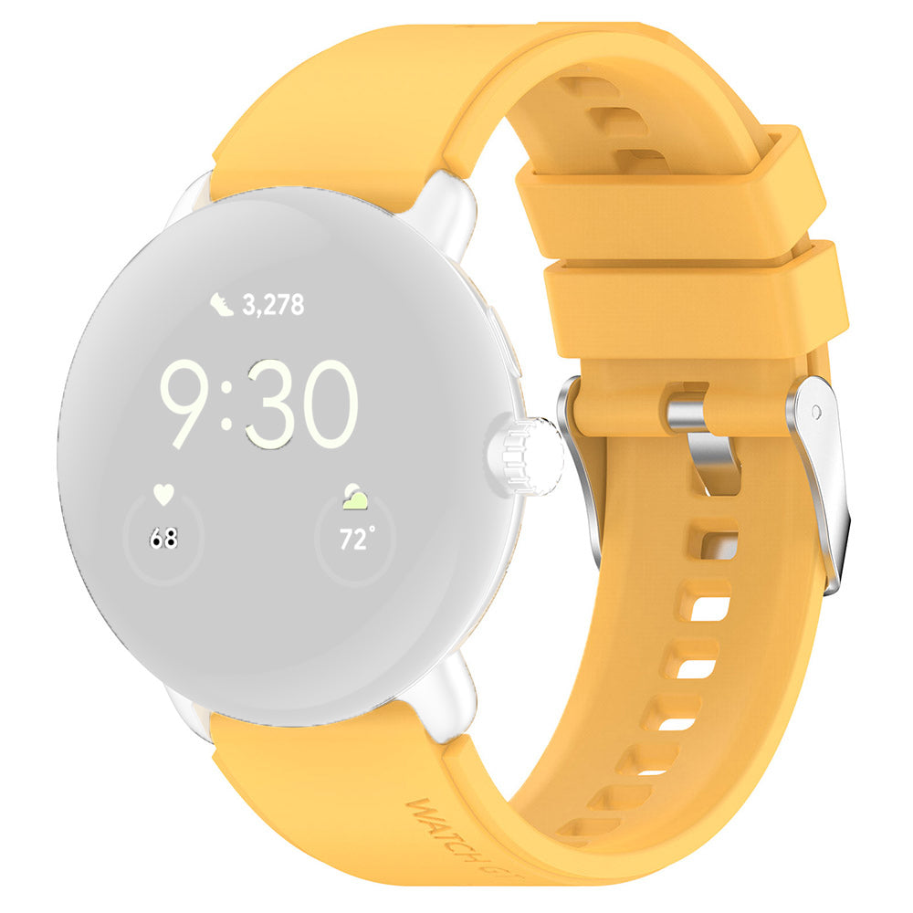 Remen Techsuit W026 za Samsung Galaxy Watch / Huawei Watch Series, 20mm, Žuti