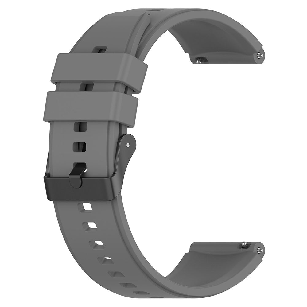 Remen Techsuit W026 za Samsung Galaxy Watch / Huawei Watch Series, 20mm, Sivi