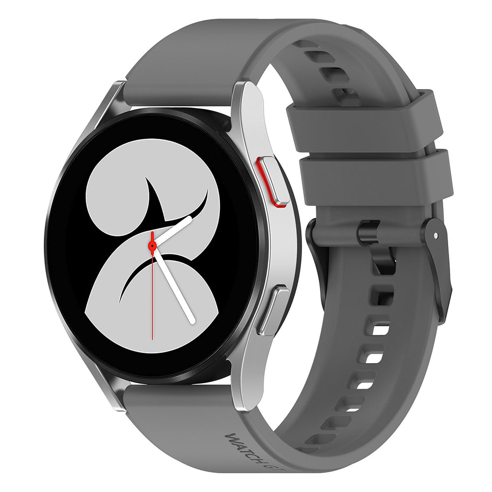 Remen Techsuit W026 za Samsung Galaxy Watch / Huawei Watch Series, 20mm, Sivi