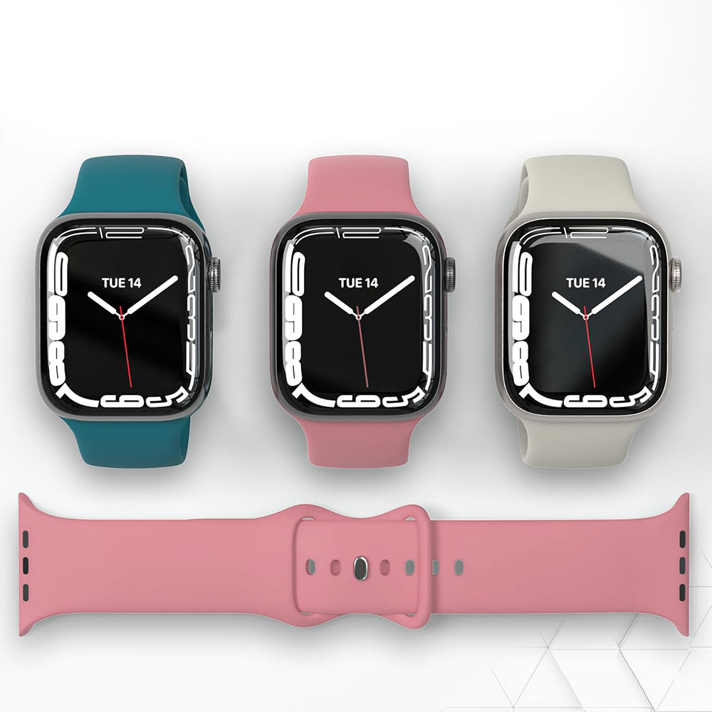 Remen Techsuit W031 za Apple Watch 42mm / 41mm / 40mm / 38mm seriju, Roza