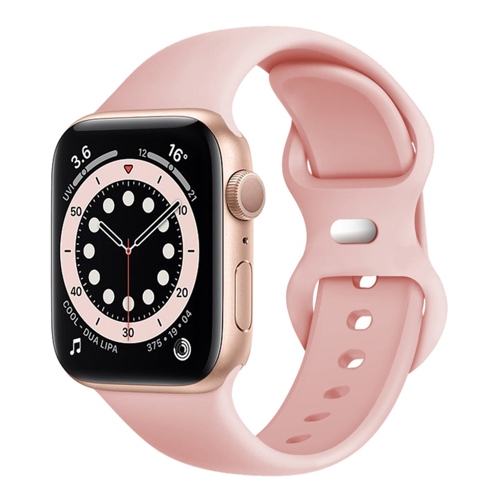 Remen Techsuit W031 za Apple Watch 42mm / 41mm / 40mm / 38mm serije, Svijetlo roza