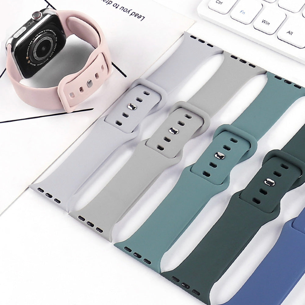 Remen Techsuit W031 za Apple Watch 49mm / 46mm / 45mm / 44mm / 42mm serije, Sivi