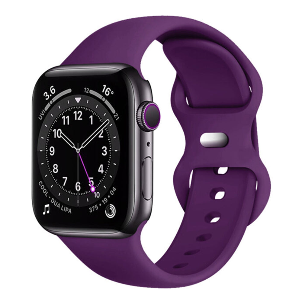 Remen Techsuit W031 za Apple Watch 49mm / 46mm / 45mm / 44mm / 42mm serije, Tamno Ljubičasta