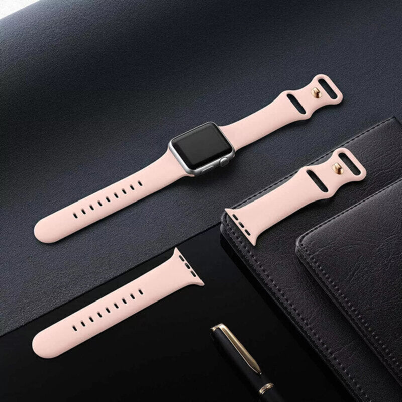 Remen Techsuit W031 za Apple Watch 49mm / 46mm / 45mm / 44mm / 42mm serije, Tamno Ljubičasta