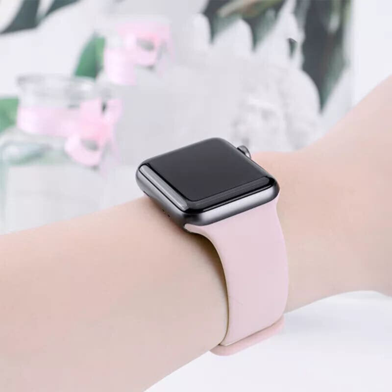 Remen Techsuit W031 za Apple Watch 49mm / 46mm / 45mm / 44mm / 42mm serije, Tamno Ljubičasta