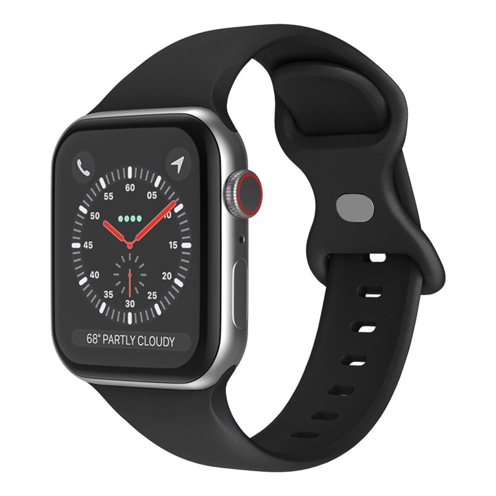 Remen Techsuit W031 za Apple Watch 49mm / 46mm / 45mm / 44mm / 42mm serije, Crni