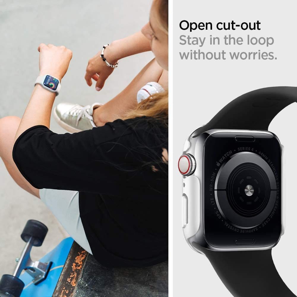Remen Techsuit W031 za Apple Watch 49mm / 46mm / 45mm / 44mm / 42mm serije, Crni