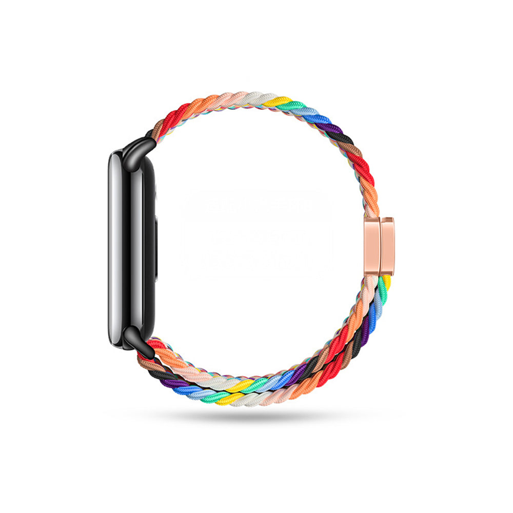 Remen Techsuit W032 za Xiaomi Smart Band 9 / 8, Roza