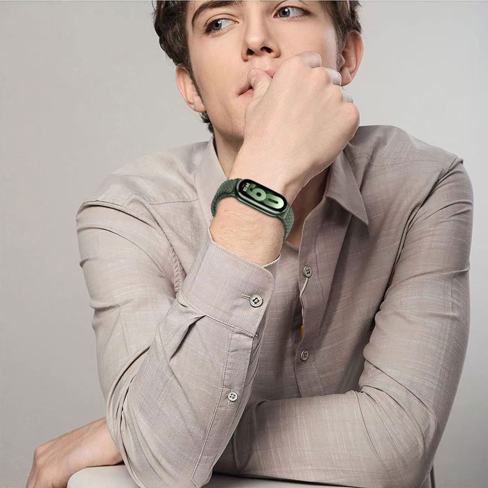 Remen Techsuit W032 za Xiaomi Smart Band 9 / 8, Roza