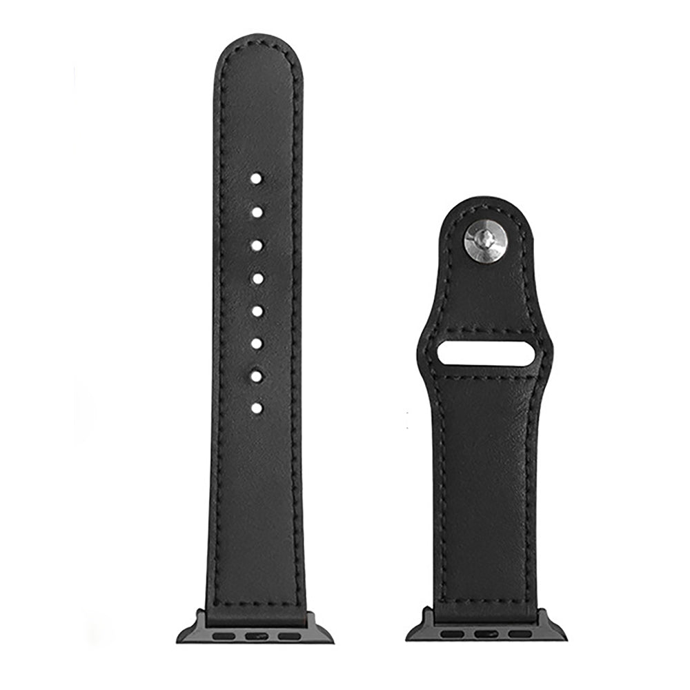 Remen Techsuit W033 za Apple Watch 42mm / 41mm / 40mm / 38mm seriju, Crni