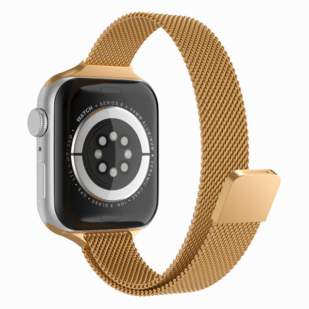 Remen Techsuit W034 za Apple Watch 42mm / 41mm / 40mm / 38mm serije, Zlatni