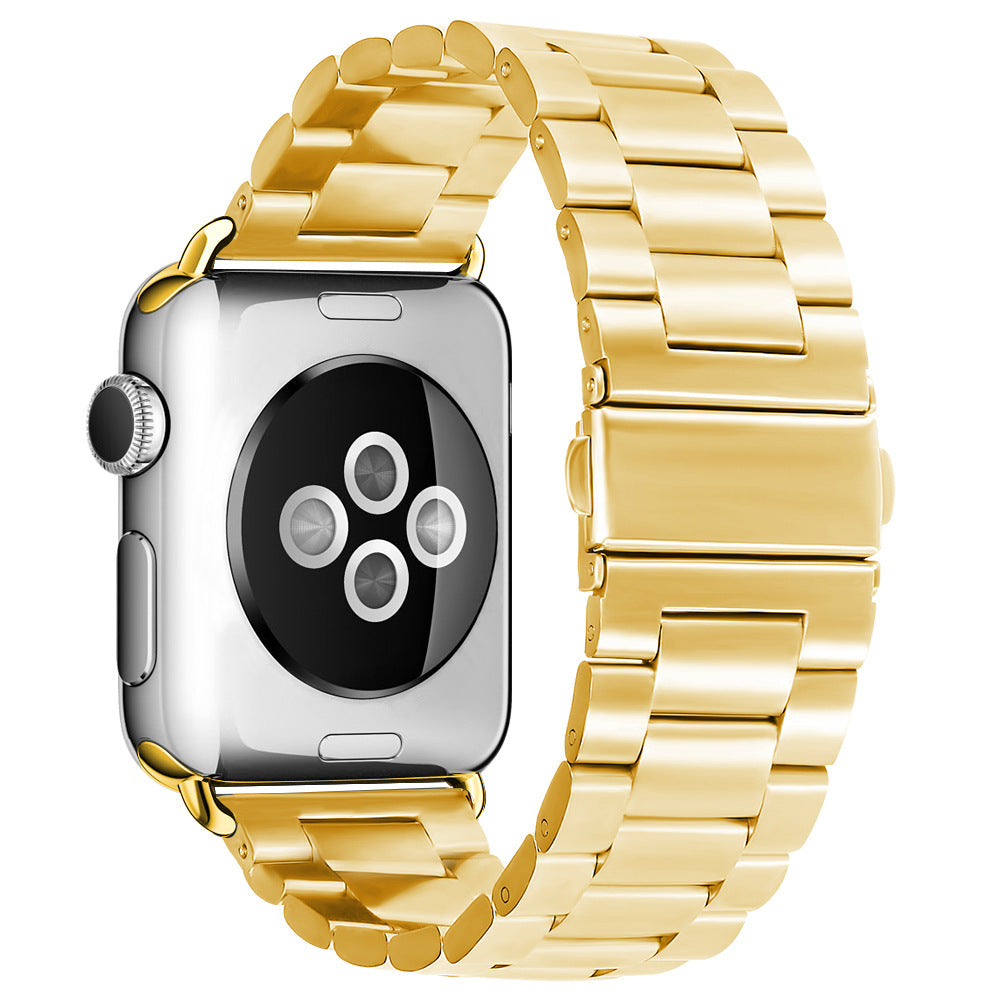 Remen Techsuit W036 za Apple Watch 49mm / 46mm / 45mm / 44mm / 42mm serije, Zlatni