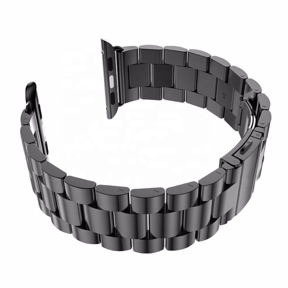 Remen Techsuit W036 za Apple Watch 49mm / 46mm / 45mm / 44mm / 42mm serije, Crni