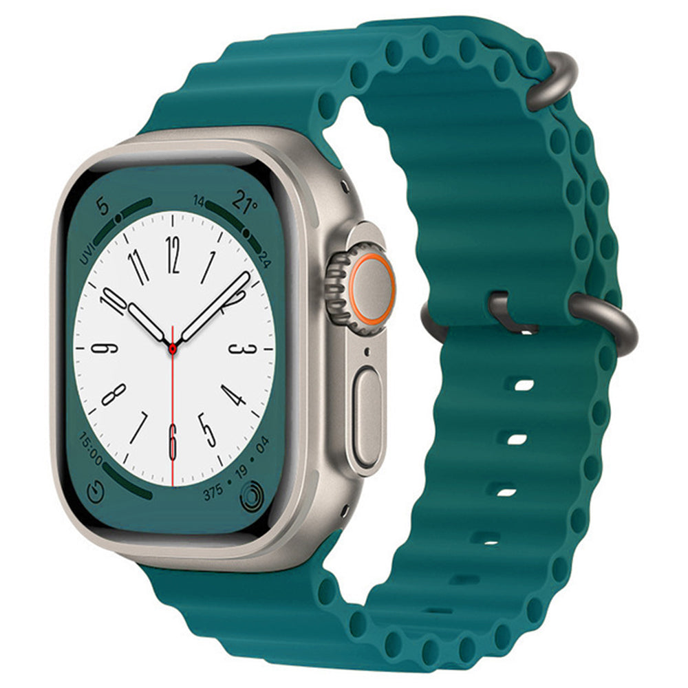 Remen Techsuit W038 za Apple Watch 42mm / 41mm / 40mm / 38mm serije, Zelen