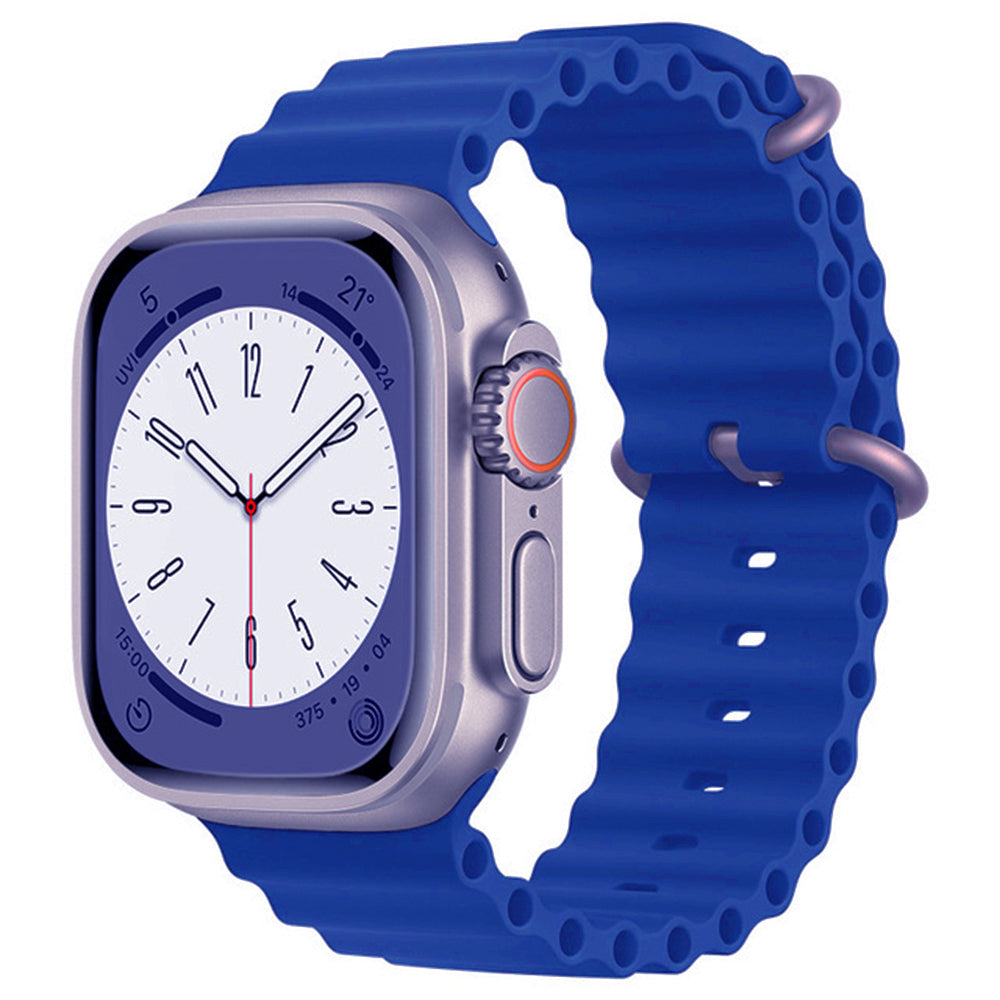 Remen Techsuit W038 za Apple Watch 49mm / 46mm / 45mm / 44mm / 42mm serije, Plavi