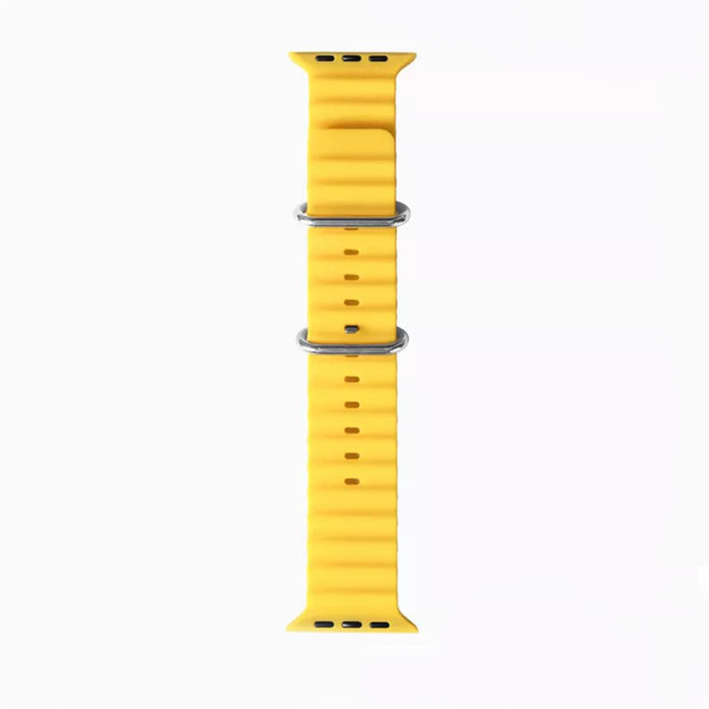 Remen Techsuit W038 za Apple Watch 49mm / 46mm / 45mm / 44mm / 42mm serije, Žuti