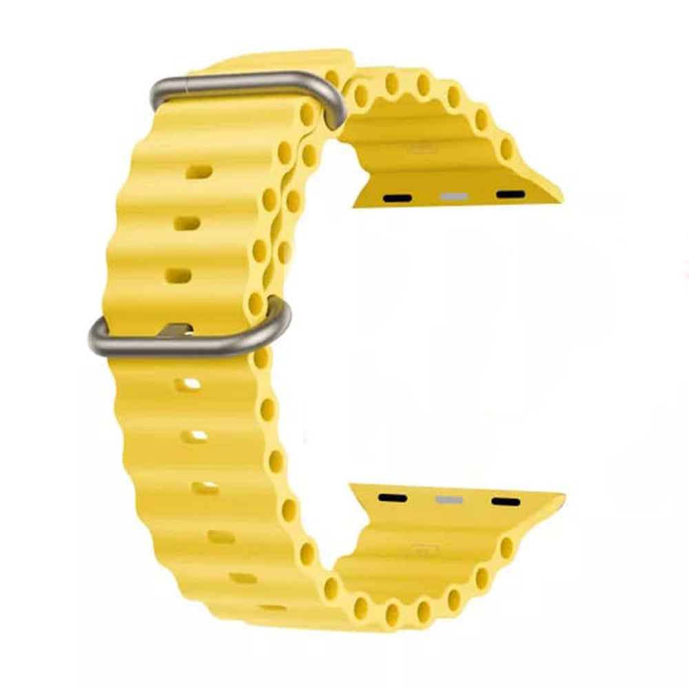 Remen Techsuit W038 za Apple Watch 49mm / 46mm / 45mm / 44mm / 42mm serije, Žuti