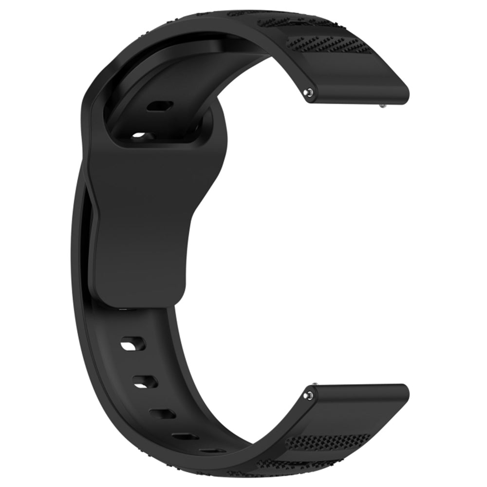 Remen Techsuit W050 za Huawei Watch / Xiaomi Watch Series, 22mm, Crni