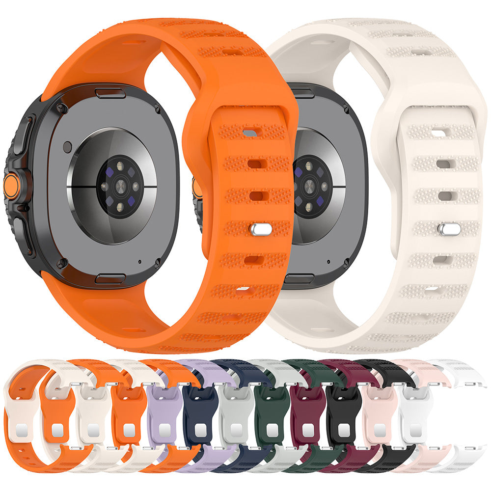 Remen Techsuit W050 za Samsung Galaxy Watch 8 Classic / Watch8 44mm / Watch 8 40mm, Bež