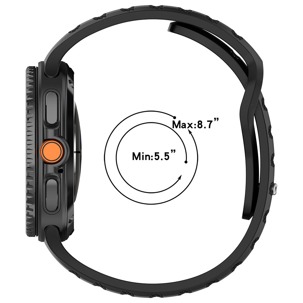 Remen Techsuit W050 za Samsung Galaxy Watch 8 Classic / Watch8 44mm / Watch 8 40mm, Bež