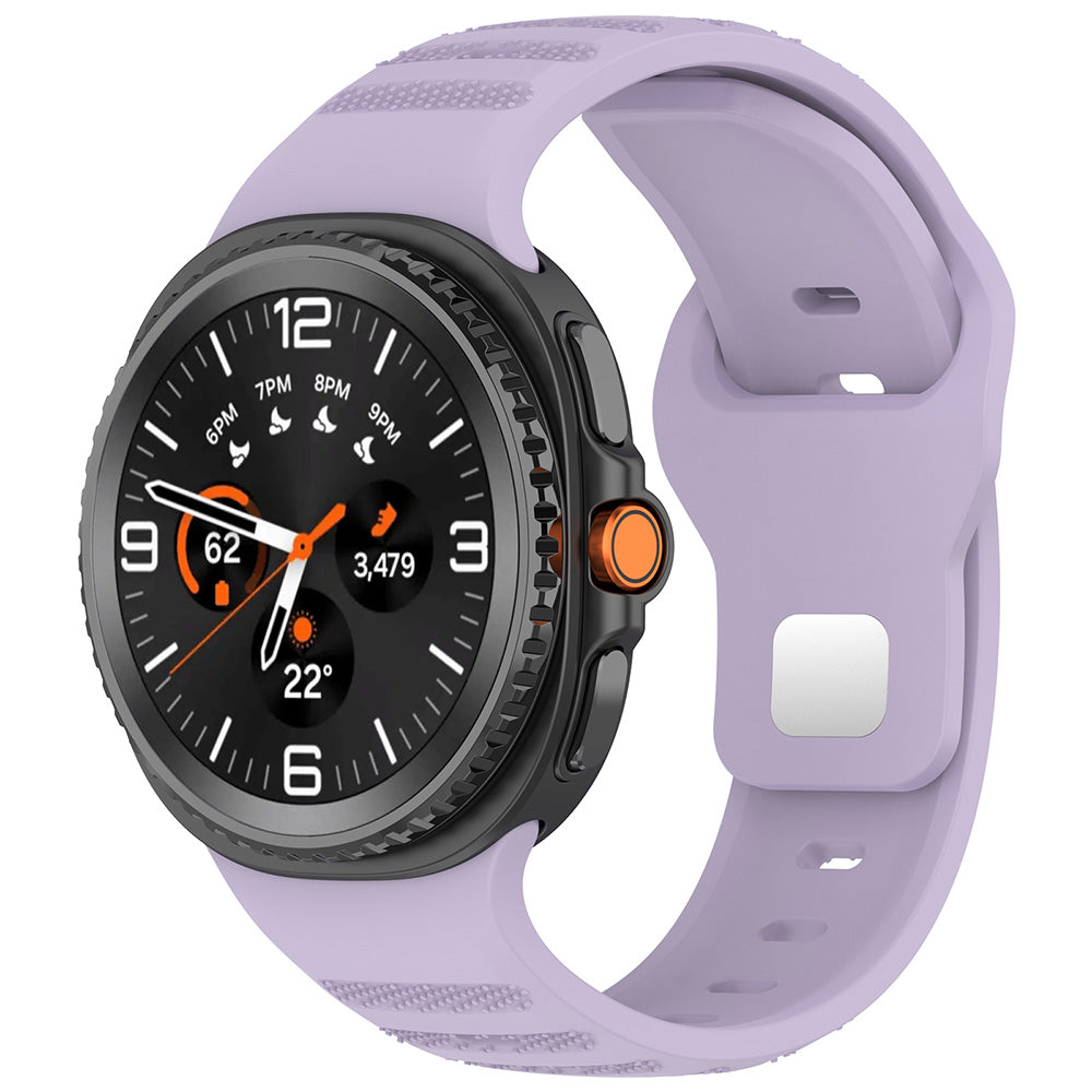 Techsuit W050 remen za Samsung Galaxy Watch8 / Watch8 Classic Series, Ljubičasta