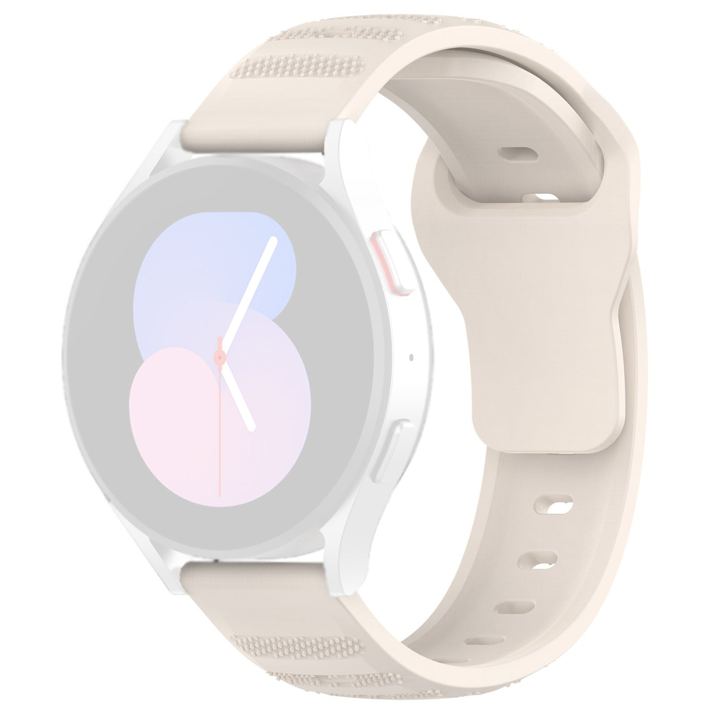Remen Techsuit W050 za Samsung Galaxy Watch / Huawei Watch Series, 20mm, Bež