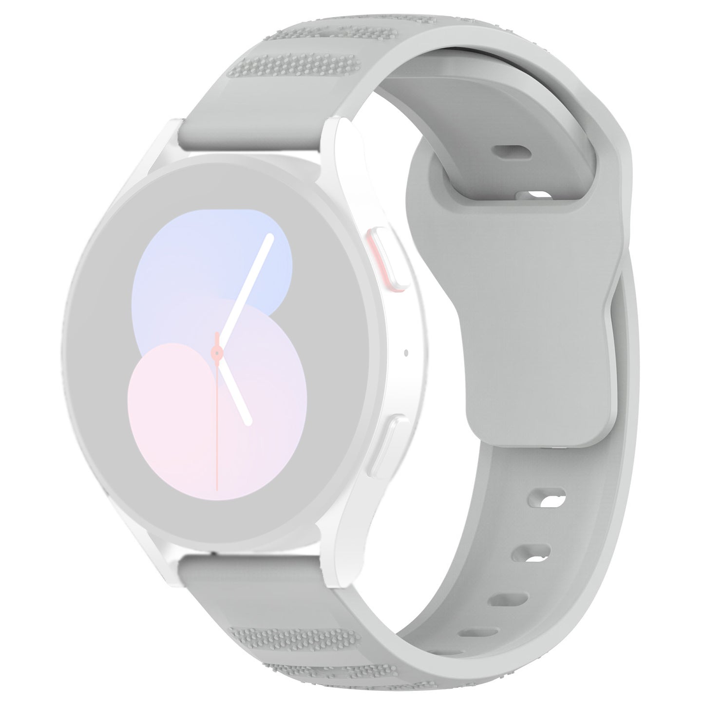 Remen Techsuit W050 za Samsung Galaxy Watch / Huawei Watch Series, 20mm, Sivi