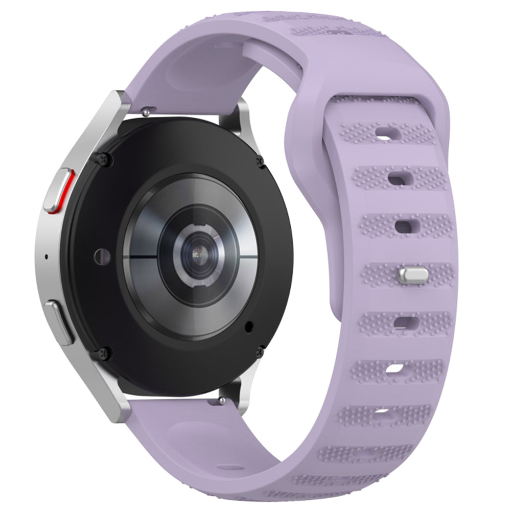 Techsuit W050 remen za Samsung Galaxy Watch / Huawei Watch Series, 20mm, Ljubičasti