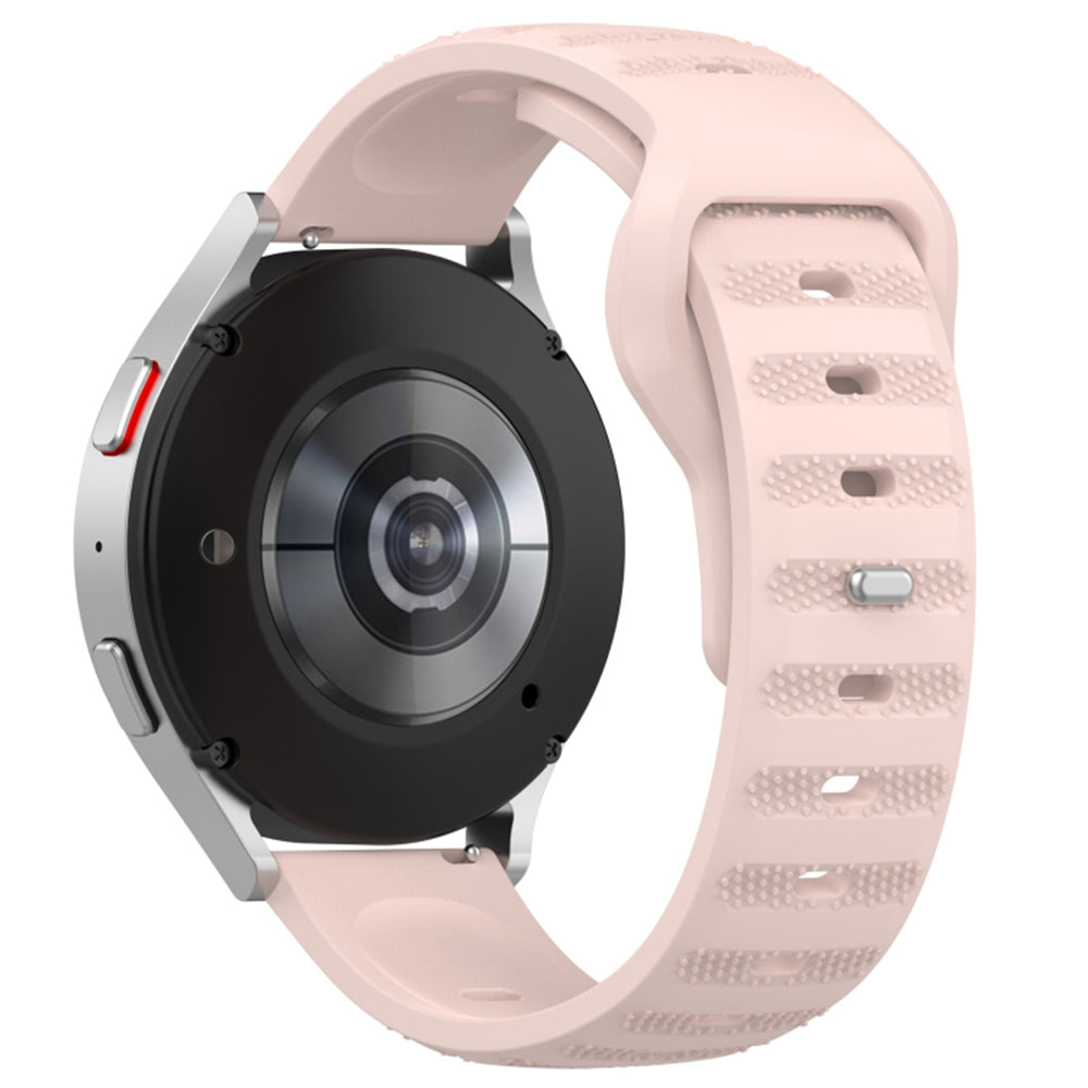 Curea Techsuit W050 za Samsung Galaxy Watch / Huawei Watch Series, 20mm, Roza