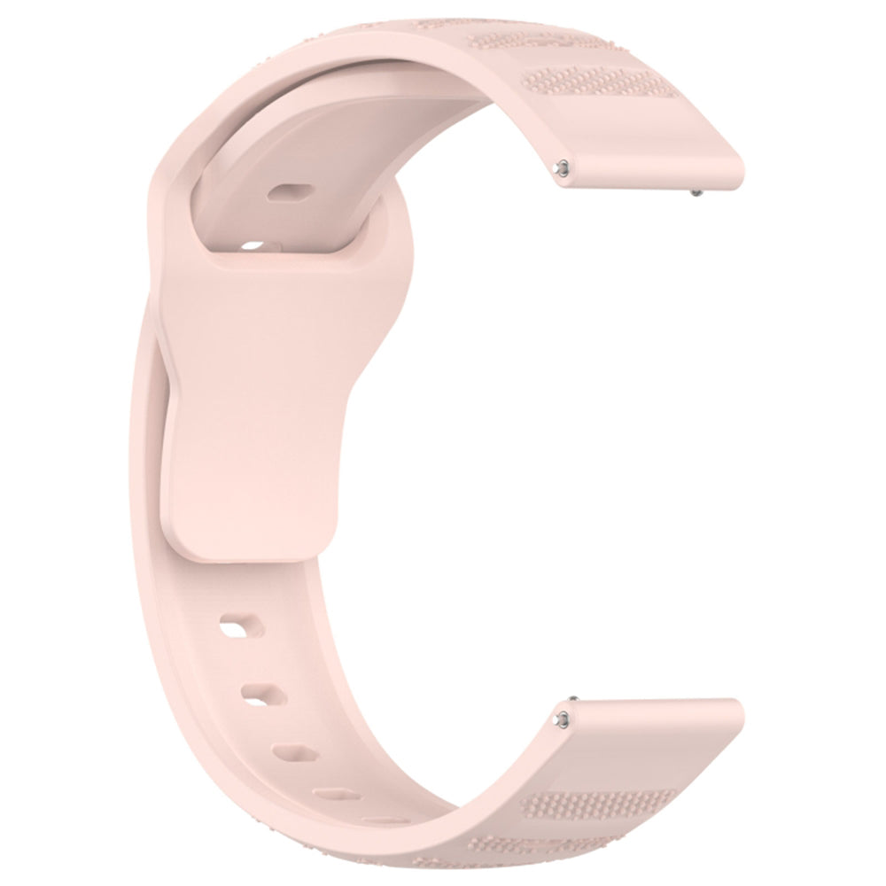 Curea Techsuit W050 za Samsung Galaxy Watch / Huawei Watch Series, 20mm, Roza