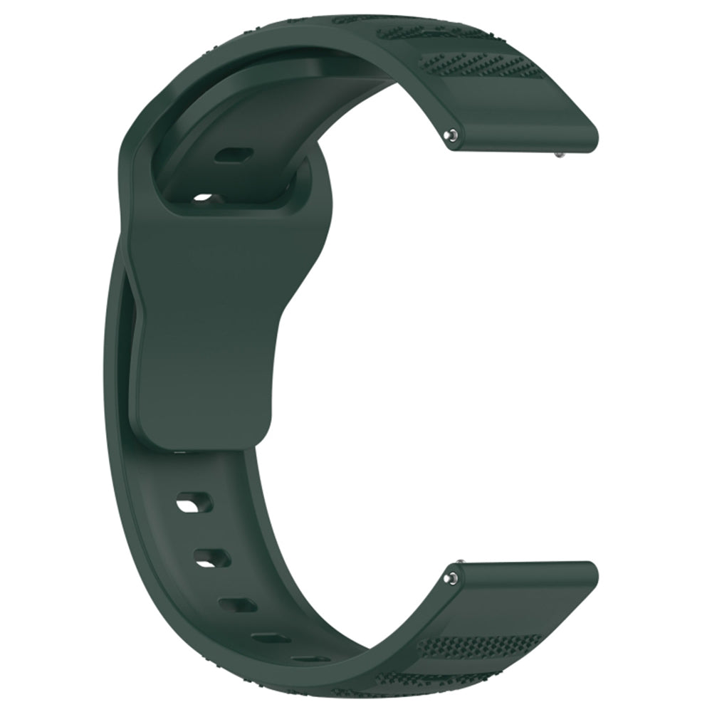 Remen Techsuit W050 za Samsung Galaxy Watch / Huawei Watch Series, 20mm, Zelena