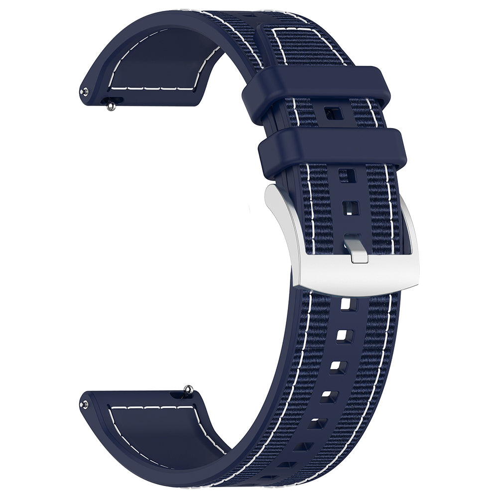 Techsuit W051 remen za Huawei Watch / Xiaomi Watch serije, 22mm, Tamnoplava