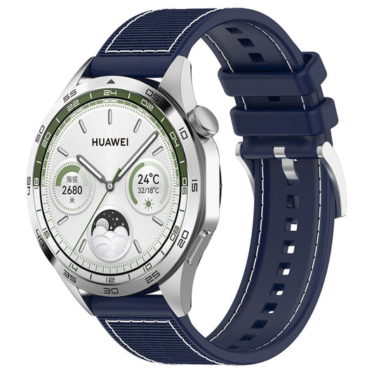 Techsuit W051 remen za Huawei Watch / Xiaomi Watch serije, 22mm, Tamnoplava
